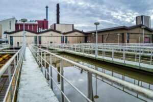 Bilde av et avløpsanlegg