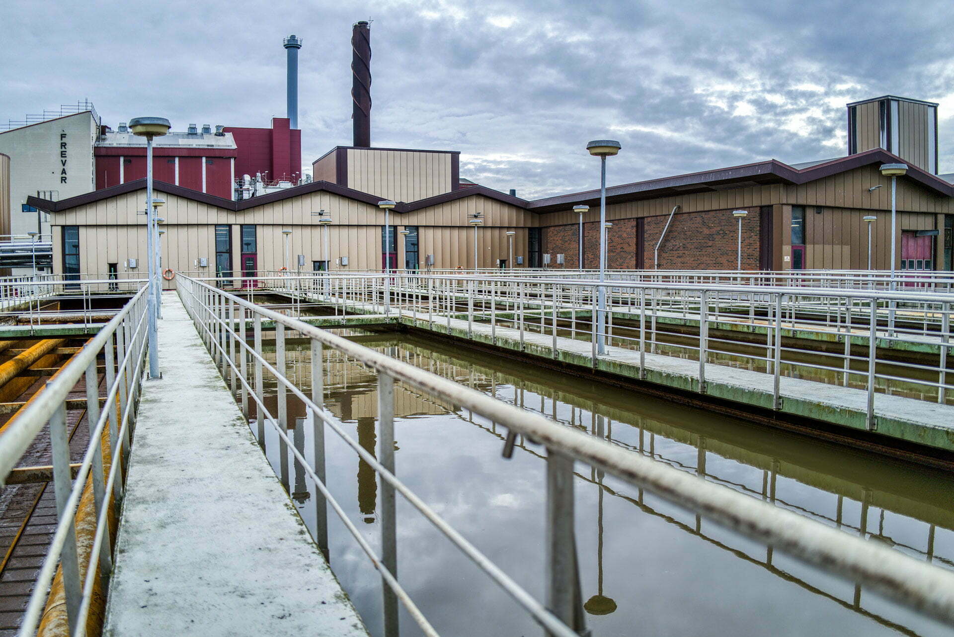 Bilde av et avløpsanlegg