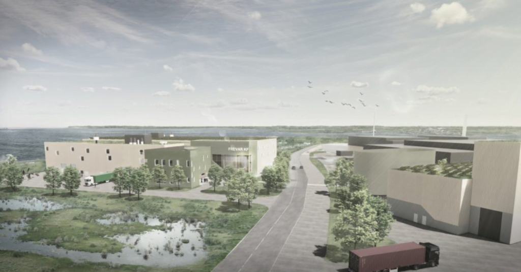 3D-visualisering av det kommende FARA-prosjektet.