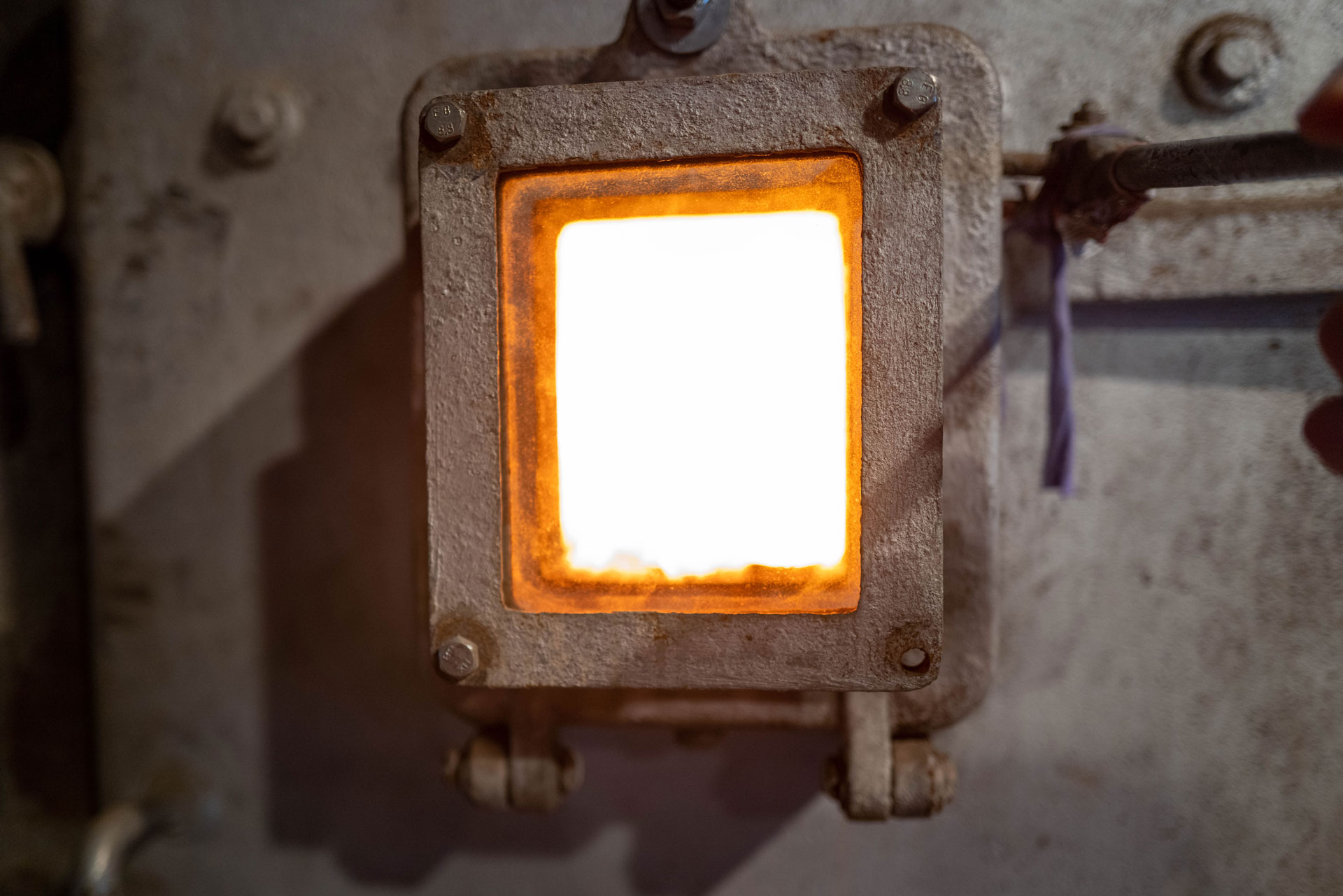 Bilde fra forbrenningsanlegget på FREVAR