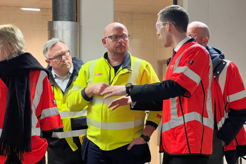 Besøk av Klima- og miljøvernminister Andreas Bjelland Eriksen