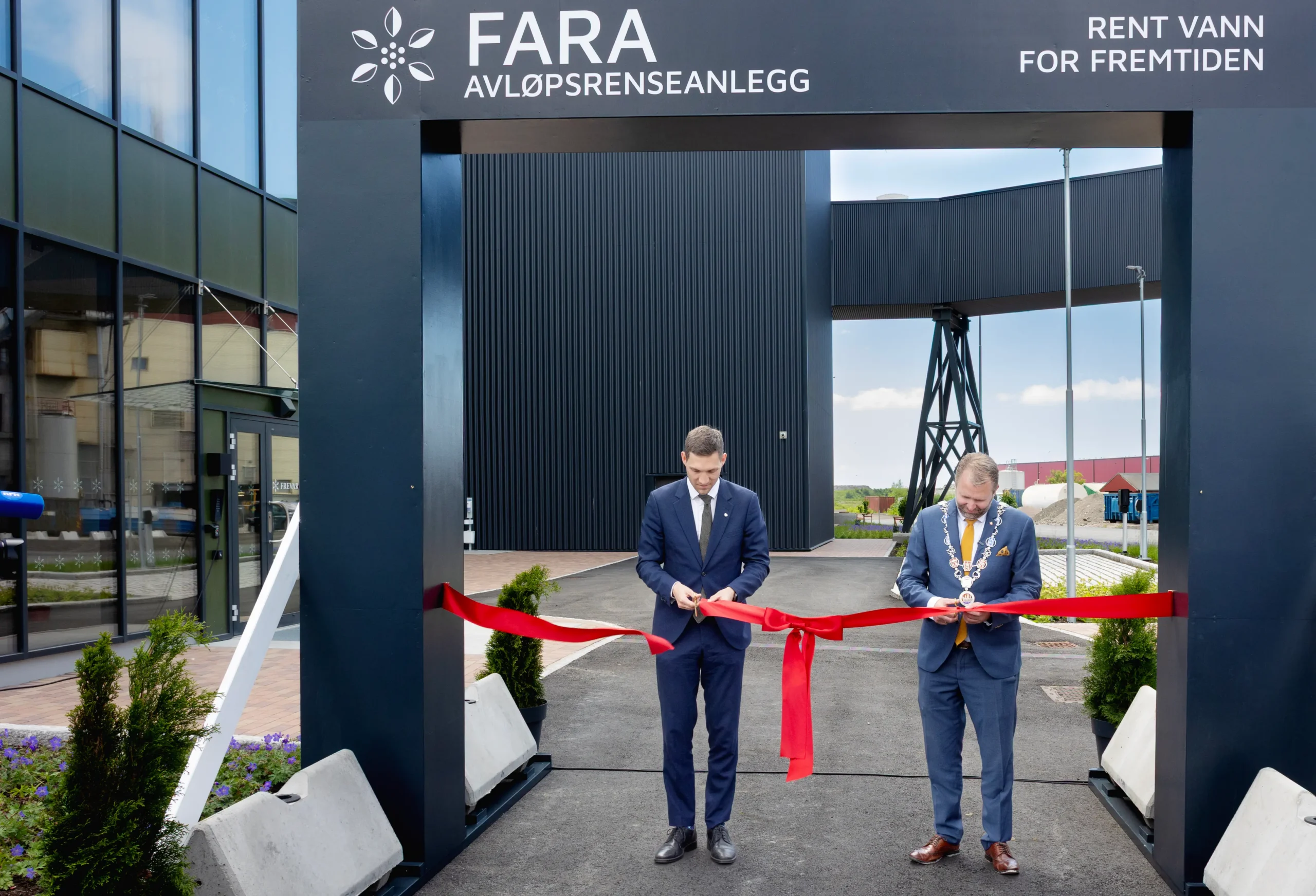 Offisiell åpning av FARA med klima- og miljøminister Andreas Bjelland Eriksen og Ordfører Arne Sekkelsten